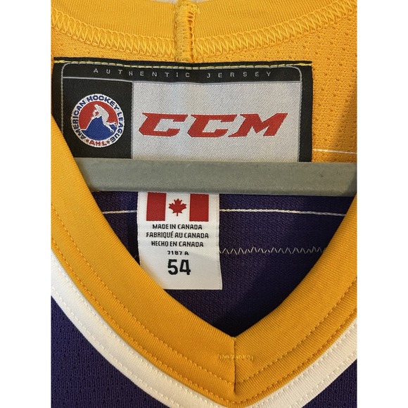 Men's 54 Vintage Los Angeles Kings CCM Nick Shore #37 Hockey Jersey - Picture 4 of 9